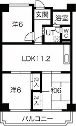 ハイツネーバーIIの物件間取画像